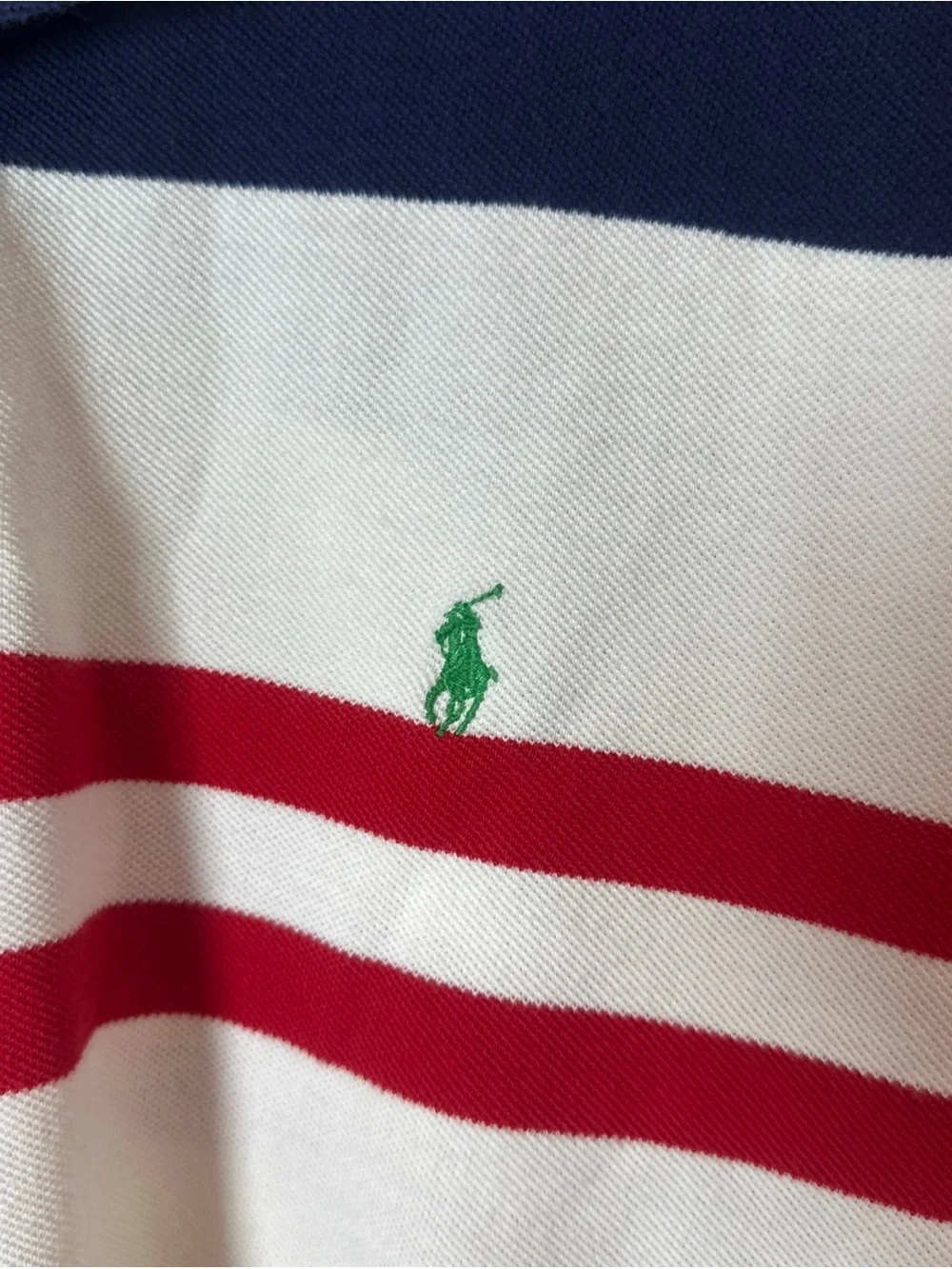 Vtg Ralph Lauren Polo Stripe Shirt 90s Color Block Rugby Bear M P Wing Stadium